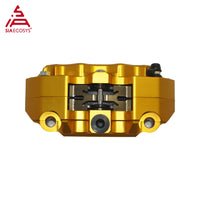 Adelin ADL-14 Hydraulic Brake Calipers Universal 4 Pistons CNC Aluminum Alloy for Motorcycle Brake Calipers