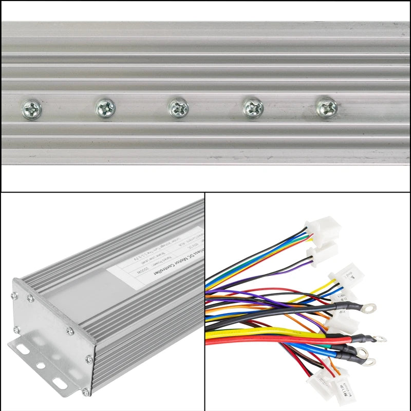 KUNRAY Speed Controller for Brushless Motor 12-18Mosfet 1000W 2500W DC Brushless Controller E-Bike Electric Scooter Accessories
