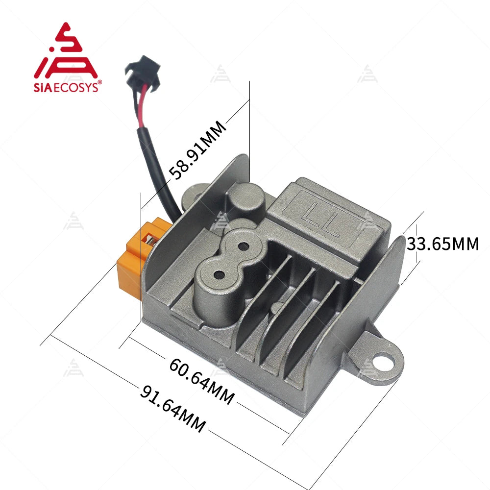 SiAECOSYS 60V/72V to 12V 10A DC-DC Converter with 5V 2A output