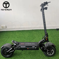 Newest TEVERUN Fighter For Supreme+ 2500W*2 DualMotor 72V 60Ah Battery 13inch Tire Max Speed 110km/h TFT Display Oil Brake