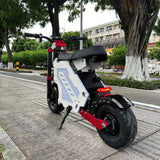 Molo5 72V 10000w 50ah removable battery Dual Motor 14 inch off road Tire NFC display seated Electric Scooter