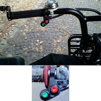 Electric Bicycle Motorcycle Handlebar Switch Electric Bike Scooter Horn Turn Signals On/Off Button Light Switch