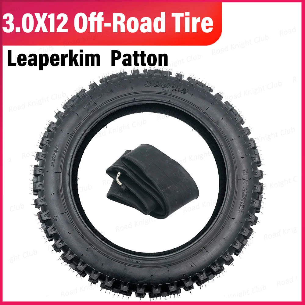 Original Leaperkim Patton Off Road Tire 3.0X12 Outer Tube  Unicycle Accessories Patton 66 62 58 lbs 16X3.0 Inner Tube EUC Parts