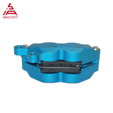 Adelin ADL-7L Hydraulic Brake Calipers Universal 4 Pistons CNC Aluminum Alloy for Motorcycle Brake Calipers