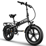 EUY NXB 750W Electric Bike 30mph 20" *4.0" Fat Tire Ebike for Adults Snow E Bike with SAMSUNG 48V 12.8Ah Lithium Battery