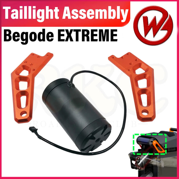 BEGODE Extreme Rear Handle Bracke Extreme Rear Light Kit Include Sound and Horn For Extreme Horn Electric Unicycle Original Part