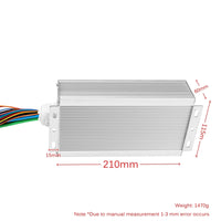 Ebike Motor Controller Kit Accelerator Brushless Motor 36v 1000w Electric Bike Conversion Kit Skateboard 50A for 72v 3000w