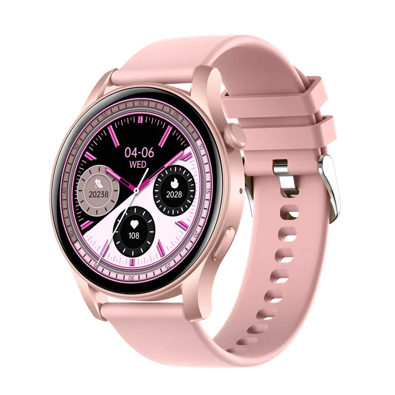 Gaines KC88 Smart Watch 1.43inch AMOLED HD Screen BT Call AI Voice Assistant Heart Rate 100+ Sport Fitness Tracker Men Women Smart Watch