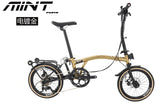 Compact 16 Inch Foldable Bicycle - Portable 9-Speed Folding Bike for Urban Commuting and Adventures