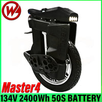 Begode Master4 134.4V 3A Battery 2400wh Motor 3500W 20 inch Tire Upgrade 36 Mosfet Electric Unicycle Master V4 50S Battery