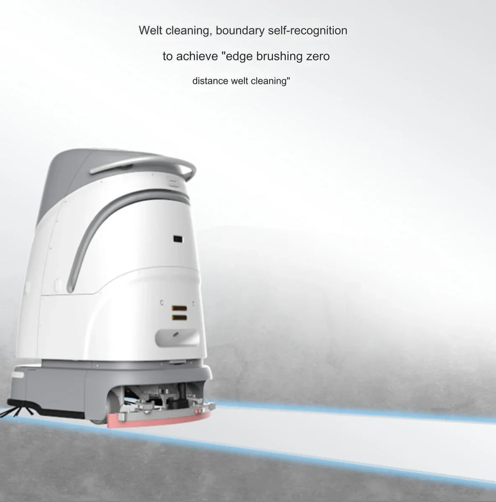 SC50 industrial robotic road sweeper smart sweeper Robot Floor Scrubber Electric Commercial Vacuum Mopping Sweeping Cleaner