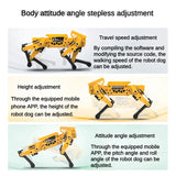ESP32 Quadruped AI Robot Dog Mechdog Visual Bionic Robotics Kit For Arduino for Python for Graphical Programmiable Robotic Dog
