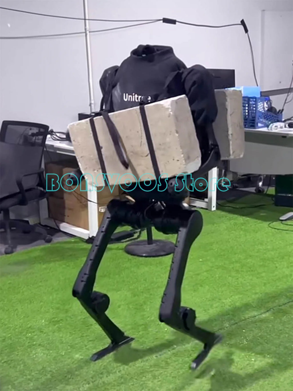 Unitree H1 universal humanoid robot is the world's most powerfull humanoid robot with near-kinetic performance