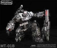New Transformation Toys Robot Megatank MT01B Monocrat Megat-tron Tank Transform Robot MT-01B Dark Ver. Action Figure in stock