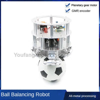 Ballbot Ball Balance Robot Self-Balance Robot Kit for STM32 Programmable Robot App Parameter Adjustment And Wheel Group Module