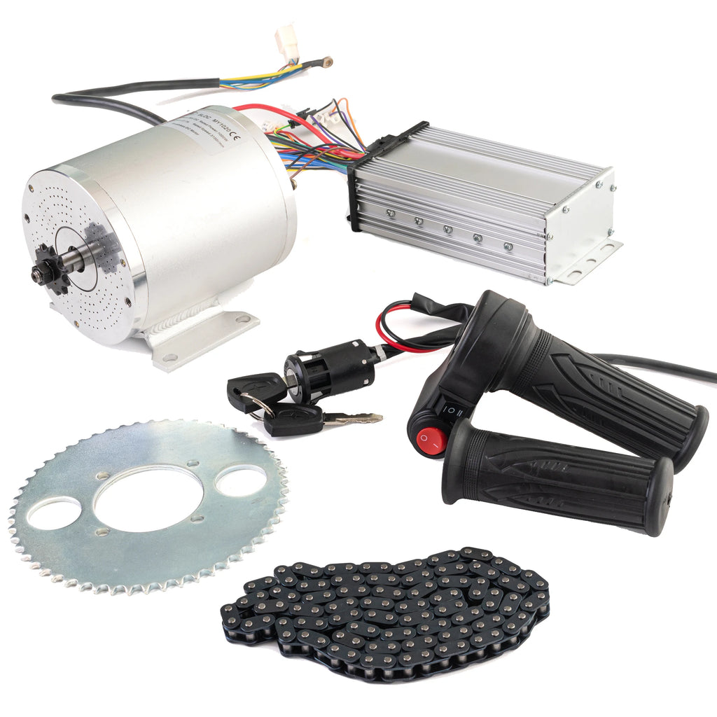 E-bike Brushless Motor Kits 60V 2000w Electric Scooter Motor 1000w 48v Electric Motorcycle Motor 50A Conversion Kits 3000w