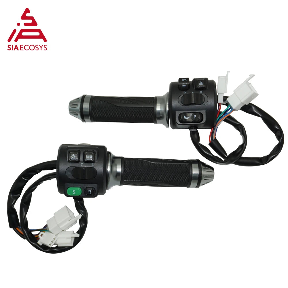 New QSMOTOR QS138 90H V3 with 1:2.35 gear box Rated 4KW 7200rpm Mid Drive Motor Kits with EM200-2SP Controller 200A 600A