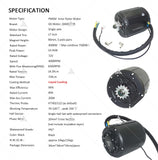 New Arrival QSMOTOR Liquid Cooling QS138 4000W 90H 7500W 72V 100KPH IPM PMSM Mid Drive Motor For Offroad Dirtbike