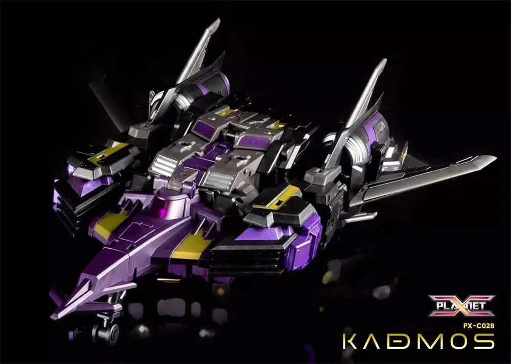 New Transform Robot Toy Planet X PX-C02B Kadmos Star Saber Dark version Action figure toy in stock