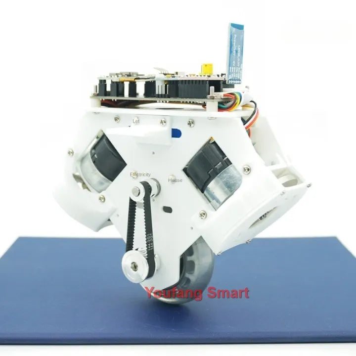 RC Tank Unicycle 3D Printing Smart Car for STM32 Robot  Kit Open Source Code APP Control Unicycle Balance Programmable Robot Car