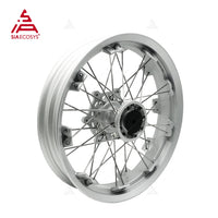 SiAECOSYS 273 8000W V3 72V 120kph Spoke Hub Motor with 17x4.5inch Moped Wheel Rim with 17x3.0inch Front Wheel and Swingarm