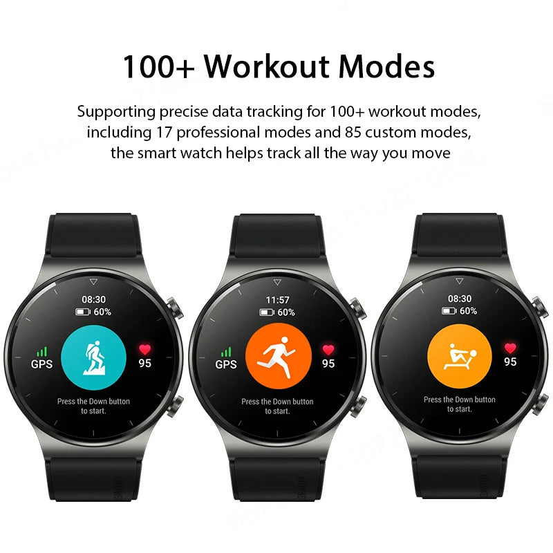 HUAWEI Watch GT 2 Pro Smart Watch 1.39'' 5ATM SpO2 Heart Rate Sleep Monitor GPS Smartwatch Fitness Sport Watch For Men