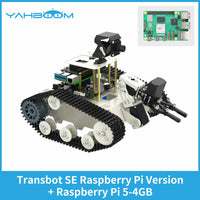 Yahboom Transbot SE ROS Robot AI Vision Tank Car with 2DOF Camera PTZ Can MoveIt Simulation for Jetson NANO B01 and RaspberryPi5