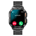 Gaines Smart Watch K61 Pro Men Bluetooth Call 1.96inch AMOLED Screen Compass AI Voice Health Monitor Sport Fitness Tracker Smart