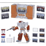 In Stock Transformers Studio Series Toy Robot Hasbro Platinum Master Transparent MP13 Soundwave Limited with 5 Tapes Gift Hobby