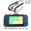 ESP32 S3 Mini Car Metal Tank Chassis Tractor Crawler App/Handle Control Scout Trolley Tank for ESP32 Vscode Programmable Robot