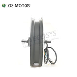 QS Motor 17*3.5inch 3kW 260 40H V1 BLDC Electric Scooter Motorcycle in wheel hub motor New update