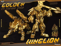New Transformation Toys Robot Cang Toys CT CY-04SP KingLion & CT CY-07SP Dasirius 2 set gold Ver. Action Figure toy In Stock