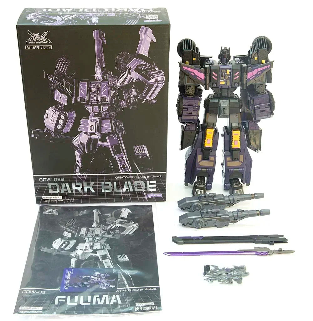 New Transformation Toys Robot G-Creation GDW-03B Sixshot Dark Blade Version GDW 03B Action Figures toy