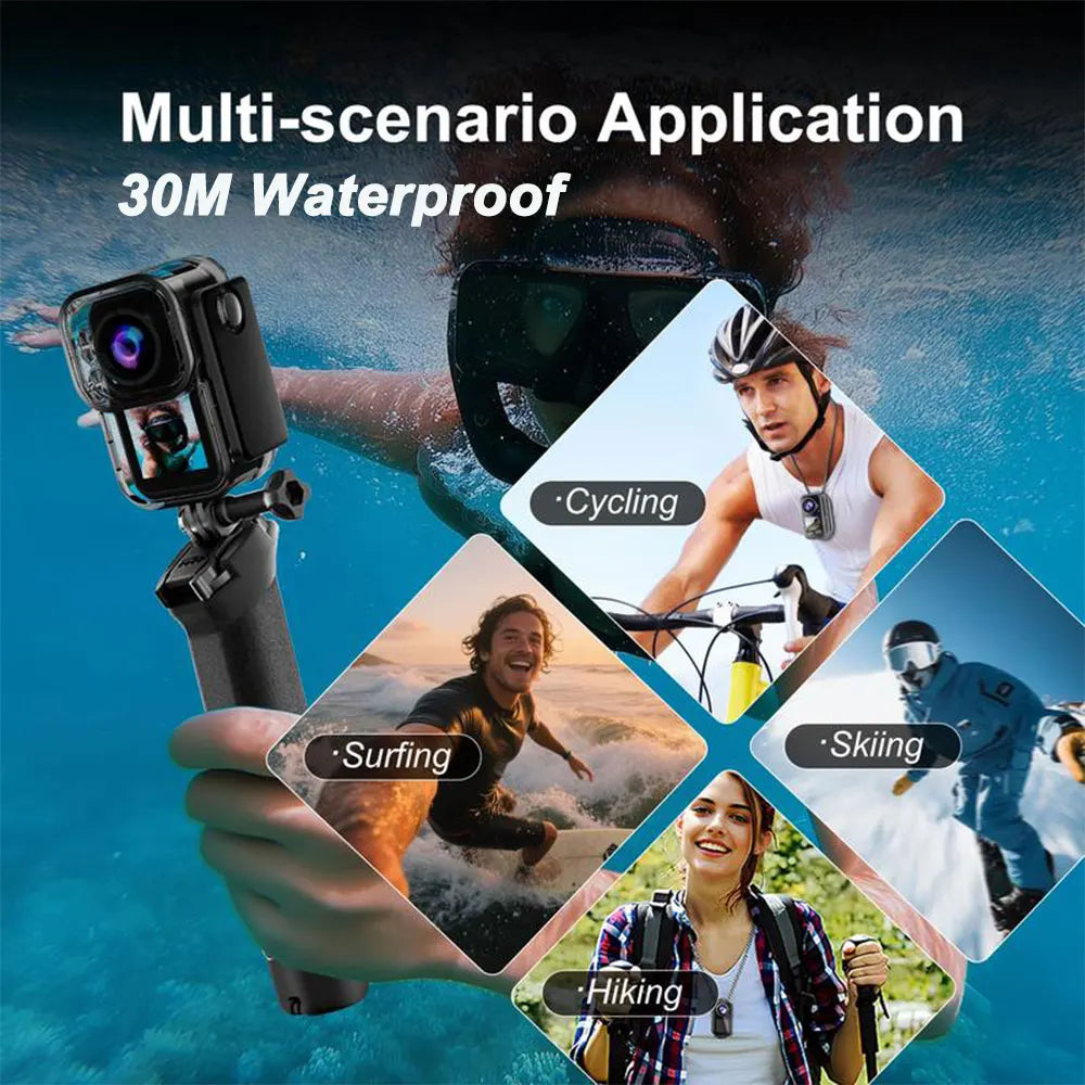 K50S Mini 5K Action Camera with Magnetic Mount