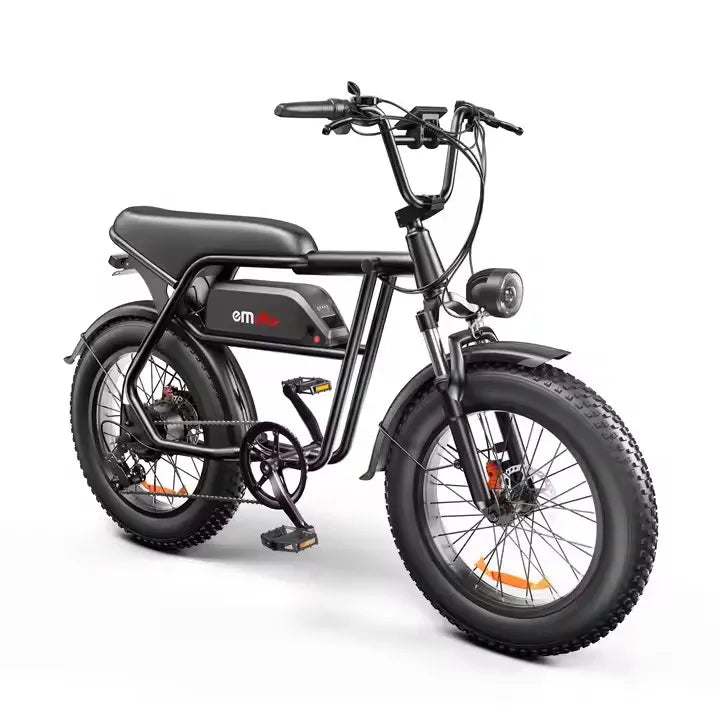 EMOKO C99 20 Inch Fat Tire Adult Electric Bicycle is 250w 48V 20ah Mountain Electric Bike and Outdoor Entertainment  E Bike