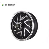 QS Motor 13*4.25inch 12000W 273 70H V4 High Power Hot Sale BLDC Gearless Motor In-wheel Hub Motor for Electric Scooter