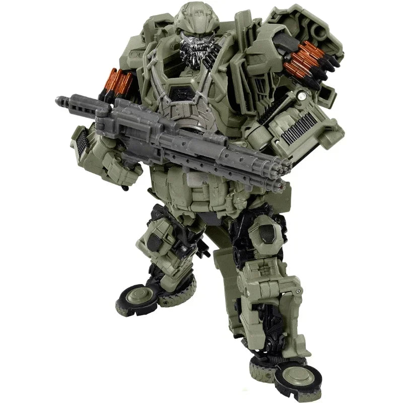Original Transformers MB Movie Regular Edition MB-19 Hound Figure Model Alloy Anime Action Deformation Robot Car Kid Gift
