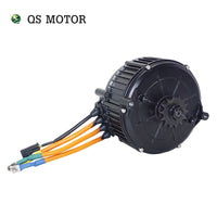 QSMOTOR QS165 V2 5000W 72V 35H PMSM Mid Drive Motor with 428 14T Sprocket for E-Bike Dirty Bike