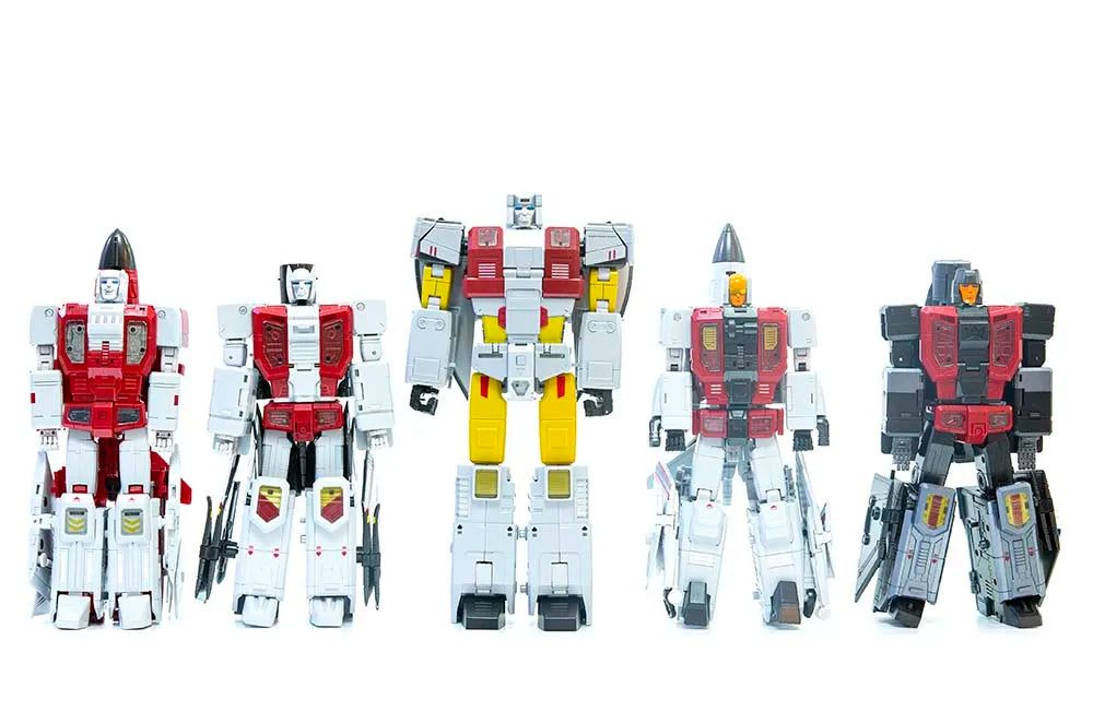 New Transformation Toys Robot Zeta Toys ZB-06 Superion Superitron Animation color Metallic Paint Gift box Version Action Figure