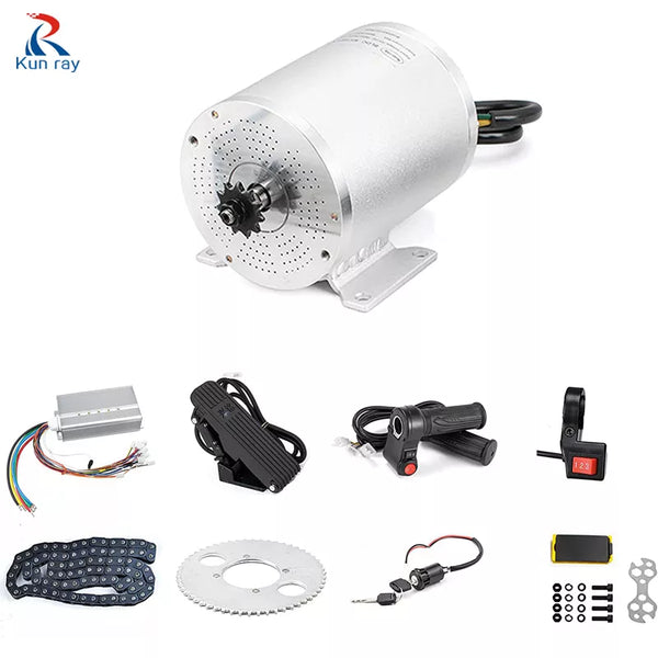 E-bike Brushless Motor Kits 60V 2000w Electric Scooter Motor 1000w 48v Electric Motorcycle Motor 50A Conversion Kits 3000w