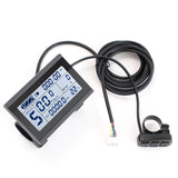 E Bicycle Parts For KT Controller Electric Bicycle Display KT LCD Meter LCD3 24V 36V 48V Ebike Panel Waterproof