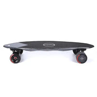 MAXFIND Max2Pro Dual Hub Motor Lithium Battery Electric Skateboard Longboard 24mph 38km/h 600W*2 31inch 80cm Penny Board