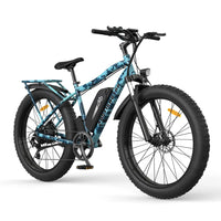 AOSTIRMOTOR S07-F Ebike 750W Motor Electric Bike 48V 13Ah Battery Ebike 26In Fat Tire Electric Mountain Bike With Rear Shelf