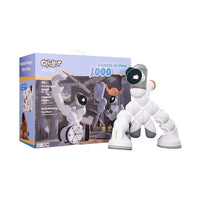 Clicbot Intelligent Robot Modular Splicing Kid Puzzle Toys Model Ai Program Desktop Electronic Pet Robot Accompany Xmas Gift Toy