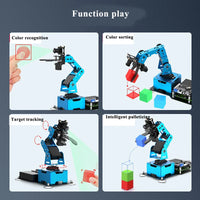 Hiwonder Raspberry Pi 4 DOF AI Robot Arm Visual Recognition Graphical Intelligent Sorting Python Programmable Mechanical Arm