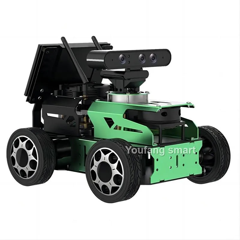 JetAuto ROS 4WD Robot Car with Lidar Depth Camera Touch Screen for Jetson Nano Robot DIY Kit Support SLAM Mapping and Navigation