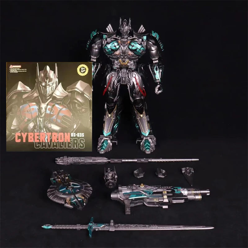 BMB BS03 Knight OP Commander Transformation TLK Commander Prime Figure Toy Masterpiece Model KO UT R03 BS03S Deformation Robot