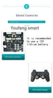 7kg Load 4WD Mecanum Robot Car with Encoder/Magnetic Motor Suspension Chassis for Robot Car DIY Kit RC Tank Programmable Robot