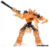 In Stock Transformers 2007 Movie Japan C3 Limited Transparent Meteorite Optimus Prime Red Spider Transformer Robot Toy Gift
