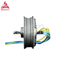 QSMOTOR New QS268 3000W12*3.0inch V5 72V 130kph Hot Sale BLDC Hub Motor for Electric Motorcycle